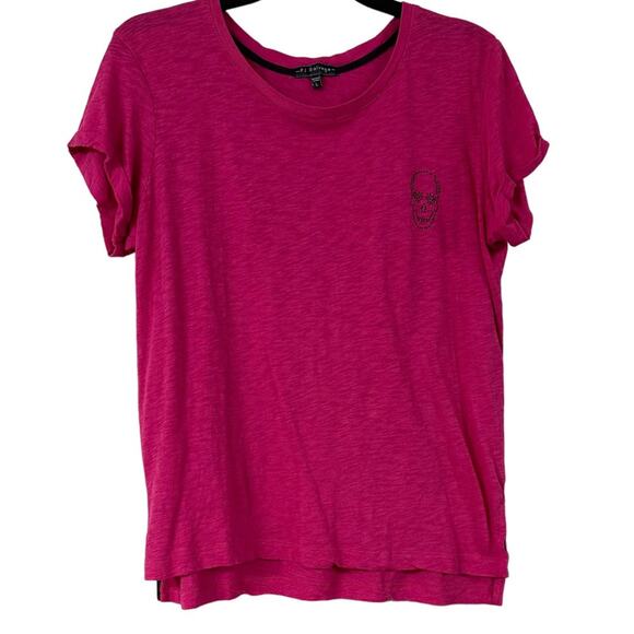 PJ SALVAGE Wild At Heart Fuchsia Pajama Top Women’s Large - Picture 1 of 5